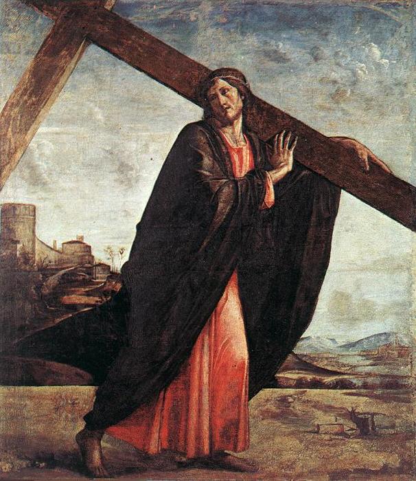 VIVARINI, family of painters Christ Carrying the Cross er china oil painting image
